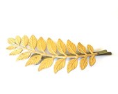 Gold Leaf Hair Piece Bridal Accessories Leaves Hairpin Bobby Pins Clips Wedding Woodland Bobbies Hair Jewellry