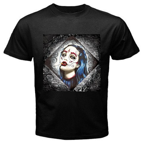 Day of the Dead decapitated Sugar Skull T-shirt