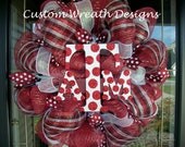 Deco Mesh Texas A and M Wreath
