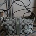 Vintage Coach Handbag ,Signature Small Baguette Purse
