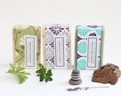 Any 3 Bars Natural Soap / You Pick 3 Soaps / Handmade / Gift Ideas For Her / bath and beauty