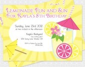 Lemonade Party Invitation - Personalized Printable Il_170x135