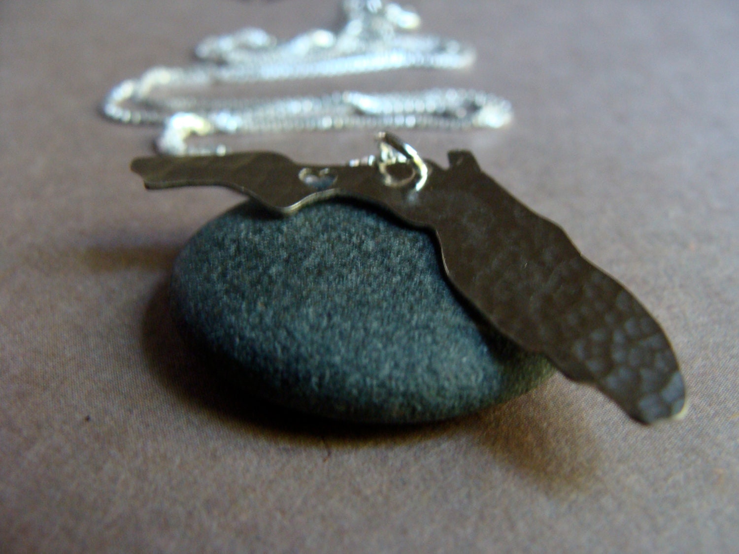 Florida State Necklace (sterling silver)