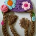 Rapunzel Hat Crochet Pattern PDF