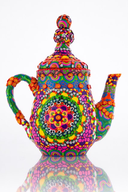Fairytale Ceramic Teapot, "Goldilocks"
