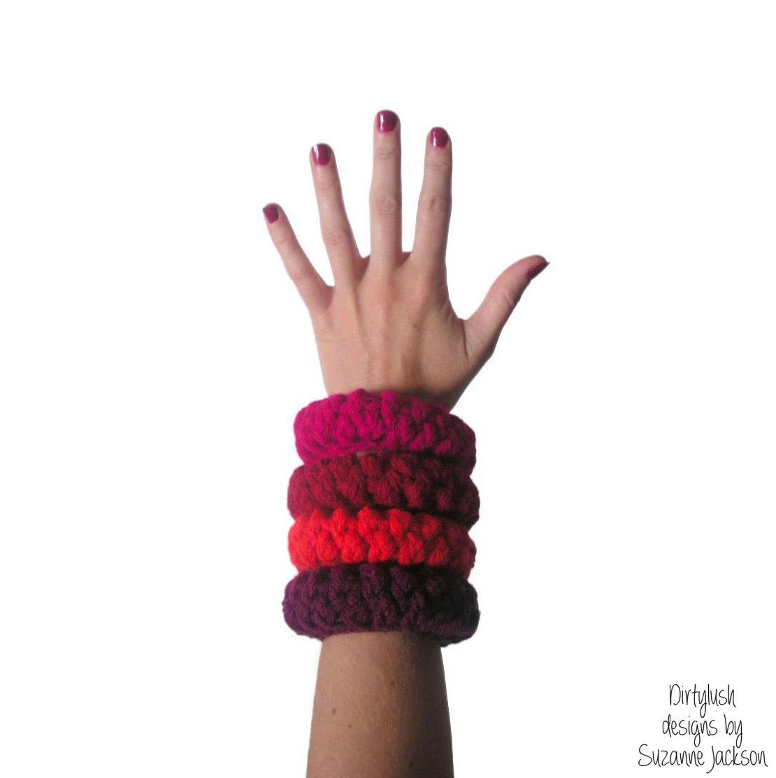 Crochet bangles - DirtyLush