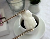 6 Dozen Owl Shaped Sugar Cubes to Serve with Coffee or Tea