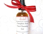 Complete Acne Care Cleansing Gel - Sea Kelp Bioferment, Bearberry Extract, Salicylic Acid, Tea Tree, Willow Bark Extract, Bearberry