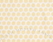 Fat Quarter Dots in Yellow, Mod Basics, Birch Fabrics, 100% Certified Organic Cotton