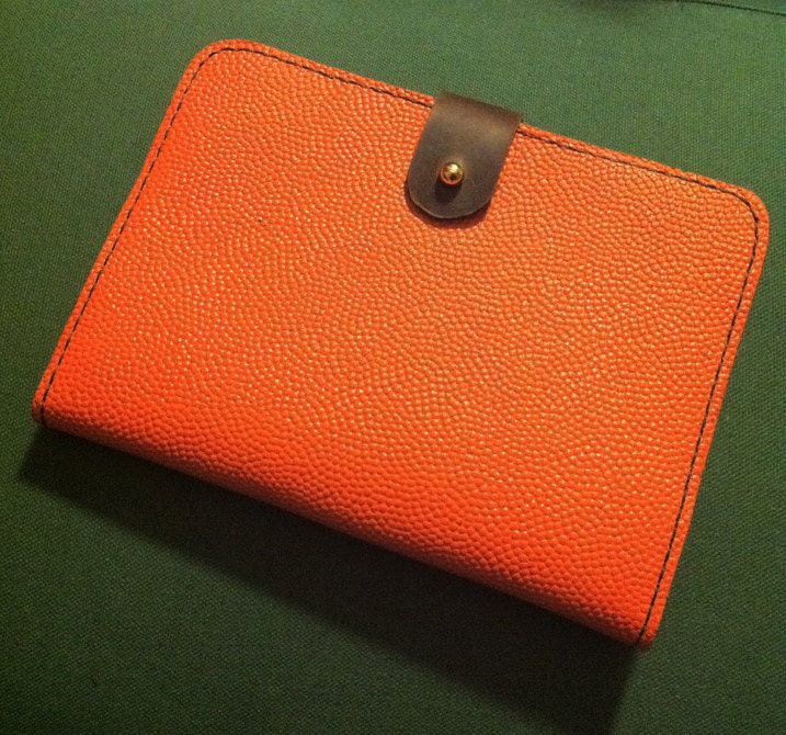 Limited Handcrafted Leather Basketball eReader case
