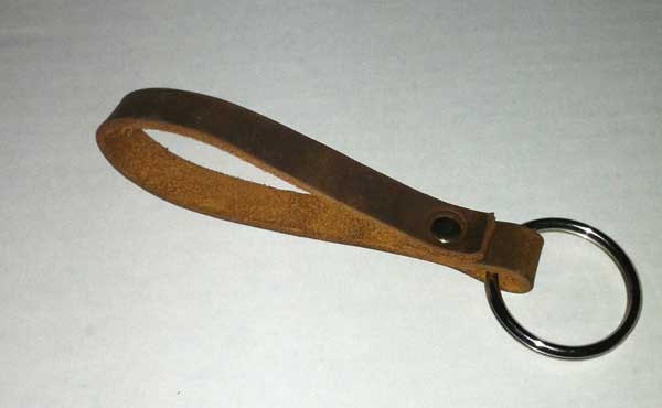 Handmade Leather Keychain