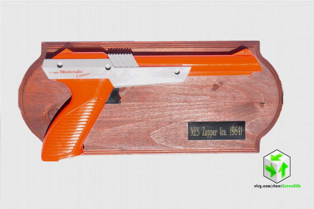 Mounted NES Zapper GUN for Home or Office