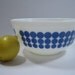 Vintage Pyrex New Dot Blue 403 2 1/2 quart