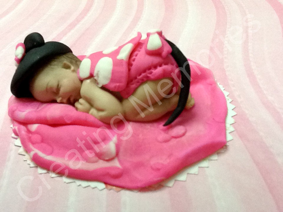 Baby Girl  in Bright Pink Outfit