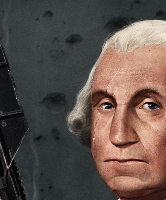George Washington The Original Master Chief EPIC SIZE 24x36"