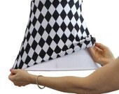 Harlequin SLIP COVER for your existing lampshade - STRETCH to fit perfectly