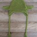 Chunky Yoda Hat "Star Wars Inspired" / Beanie - Star Wars fan / Geek (Toddler - Preteen sizes, 1-10 yrs old))
