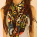 Rockabilly Hollywood Monsters Infinity Scarf