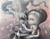 Original painting  "Cord of care"