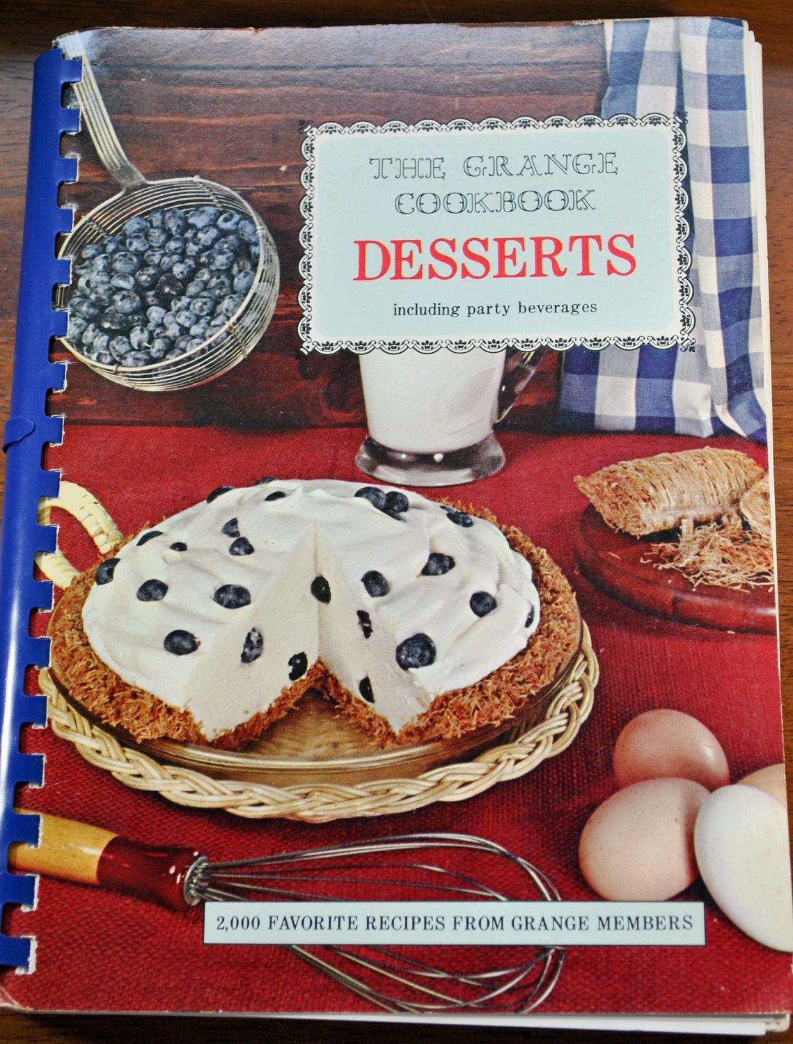 Vintage Cookbook, The Grange Cookbook of Desserts