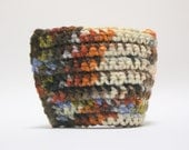 Crochet Coffee Sleeve - Rugby