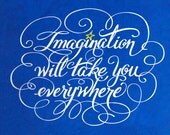 Imagination will take you everywhere t-shirt