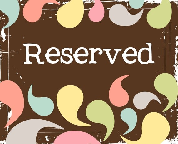 reserve listing for Felicity