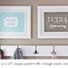 Custom House Number Art Print / Typography Wall Art Poster / Choose your Style / 8x10 Digital Print / Personalized Home Decor