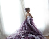 Extra Long Purple Tutu Skirt ---- 12 months up to adult available - kimbercyr