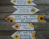 PERSONALIZED WEDDING SIGNS, Set of 5:  Destination Wedding - Beach Wedding - Garden Wedding - Wedding Photo Prop - Custom Wedding Signs