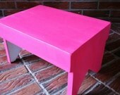 Children's Bench - Handcrafted, Handpainted Step Stool