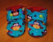 Owl Snap Booties