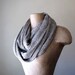 Oatmeal Sweater Scarf - Ribbed Knit Infinity Scarf - Earthy Circle Scarf -  Loop Scarf, Eternity Scarf, Fall Scarf, Winter Scarf