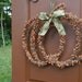 Pumpkin Wreath - Fall Wreath - Berry Wreath - Last One