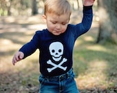 Skull and cross bones shirt size 5T READY TO SHIP