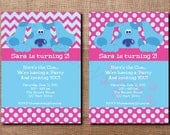 Custom Printable Blues Clues Birthday Invitation