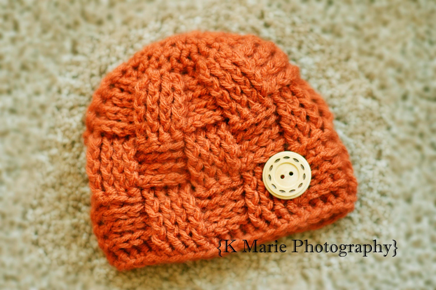 Weave Newborn Hat, Photography Prop