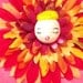 Retro Dollface Hair Flower Clip