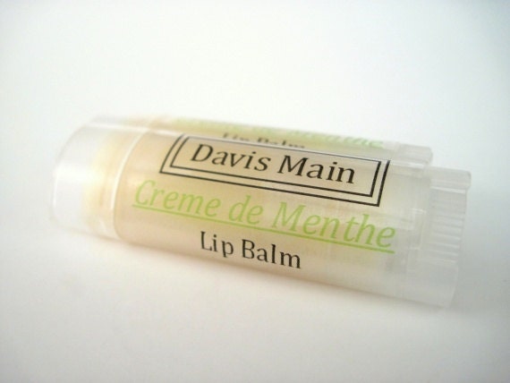 Creme de Menthe Lip Balm (Vanilla Mint)