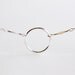 Promise Ring Necklace Sterling Silver - silver open circle promise ring necklace