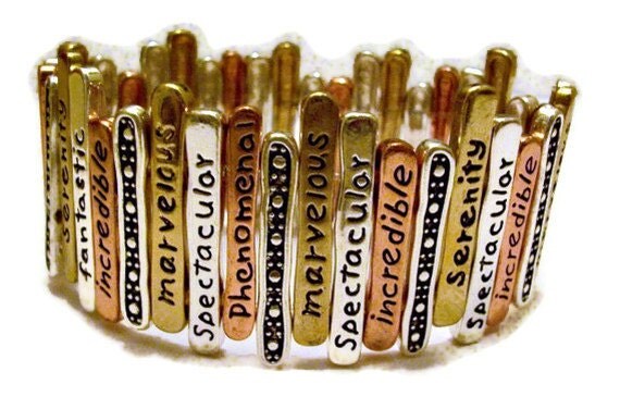 Inspirational Bracelet "Serenity" Jewelry
