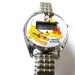 Wrist watch Vintage Wristwatch Mickey Mouse and Pluto Watch by Bradley 1970's Digital LCD Watch