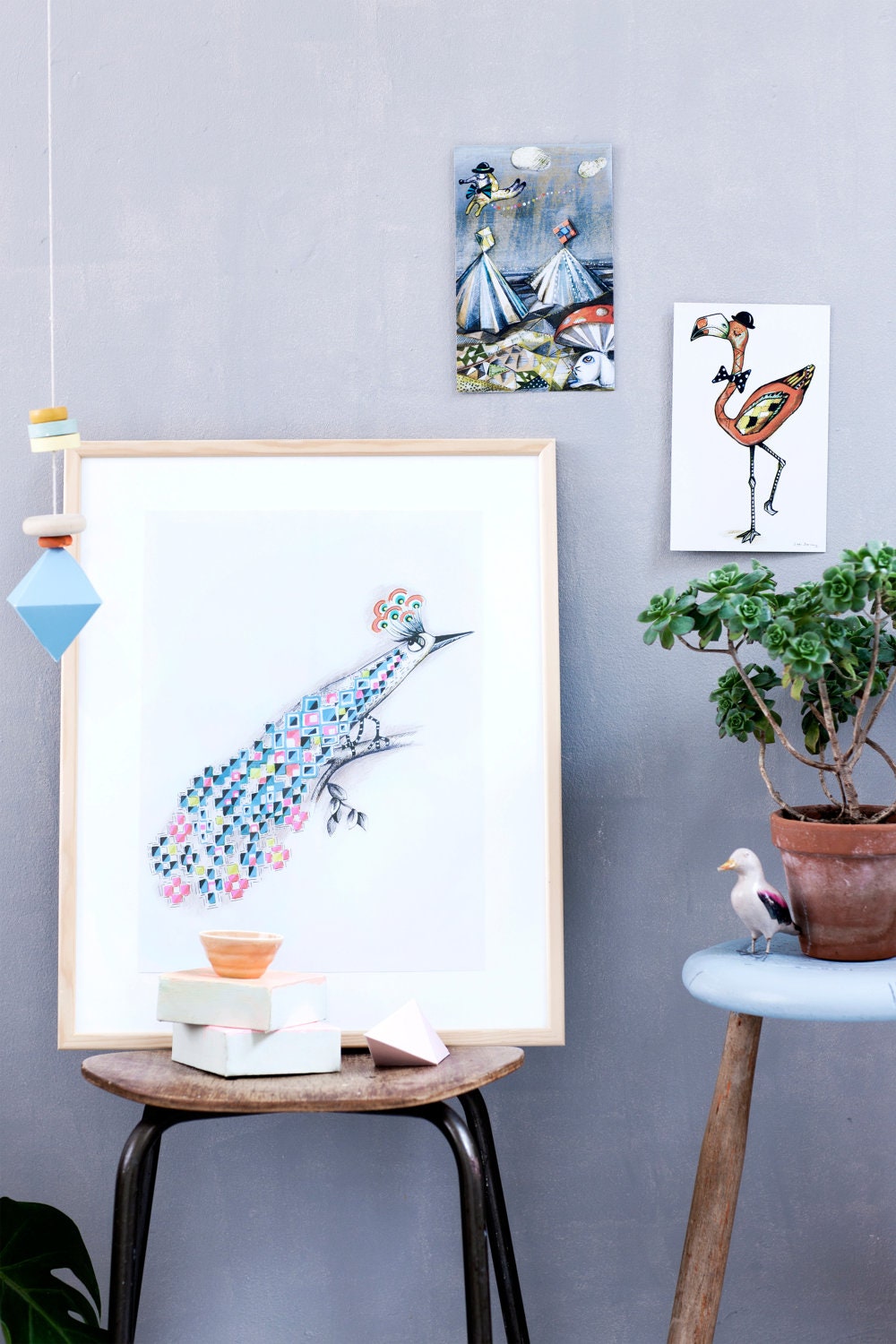 Peacock Poster