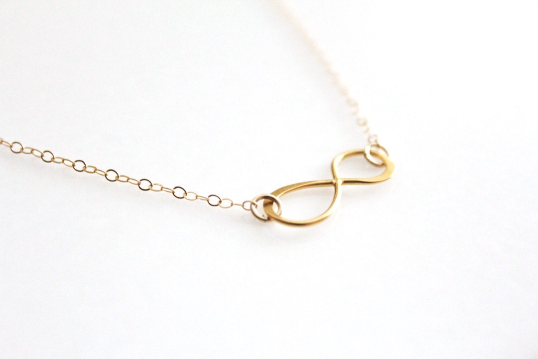 Gold Infinity Necklace