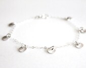 Silver Multi Disc Bracelet