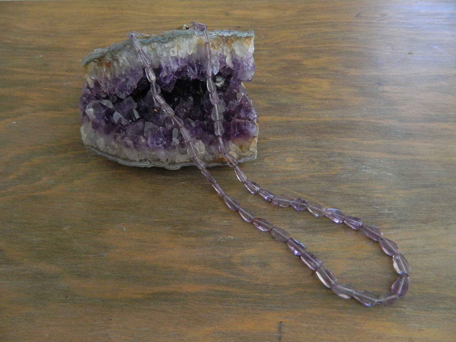 Vintage Amethyst Necklace