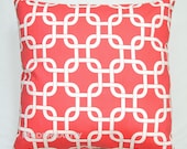 Premier Prints Coral Gotcha Pillow Cover- 18x18 inches- Hidden Zipper Closure