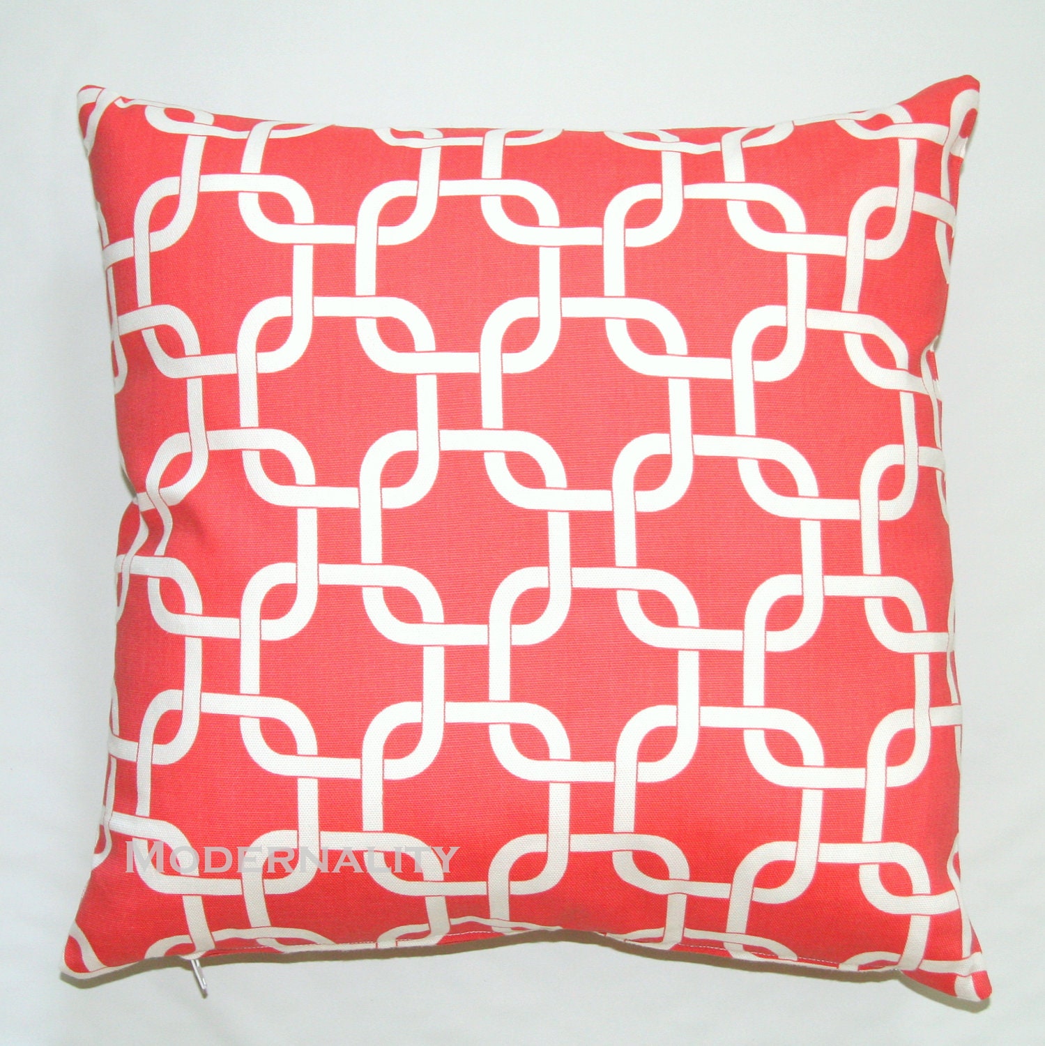 Premier Prints Coral Gotcha Pillow Cover- 20x20 inches- Hidden Zipper Closure