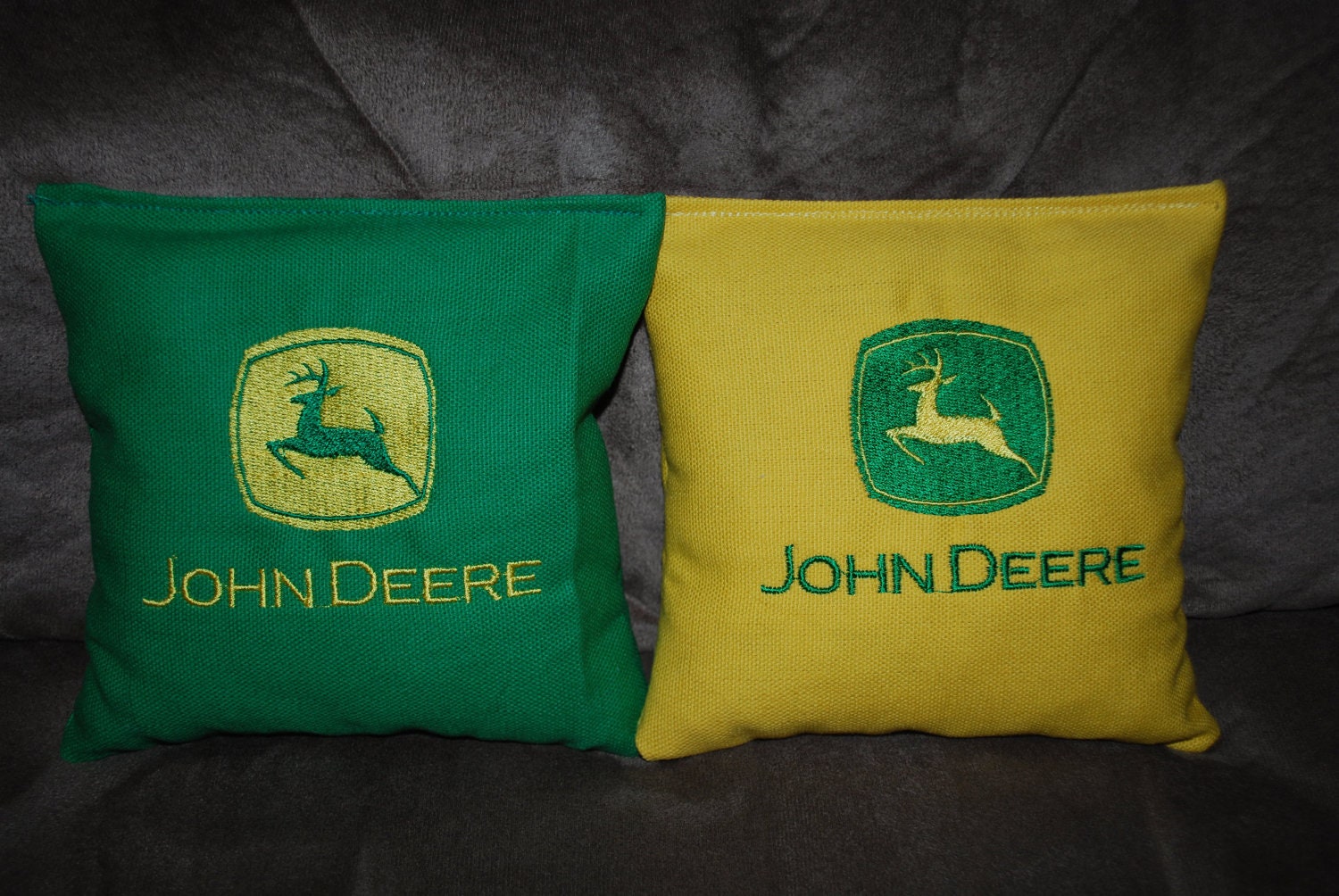 John Deere embroidered Cornhole Bags 8 bags