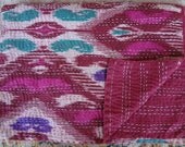 ikat bedding throws in Multicolour